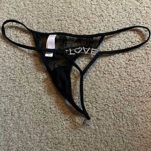 VTG Victoria Secret charm vstring
